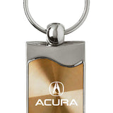 Acura Rectangular Wave Key Chain Fob - Official Licensed
