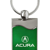 Acura Rectangular Wave Key Chain Fob - Official Licensed