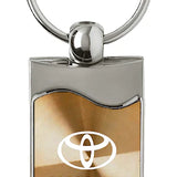 Toyota Avalon Rectangular Wave Key Chain Fob - Official Licensed