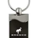 Ford Bronco 2020 Rectangular Wave Key Chain Fob - Official Licensed