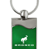 Ford Bronco 2020 Rectangular Wave Key Chain Fob - Official Licensed