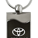 Toyota Corolla Rectangular Wave Key Chain Fob - Official Licensed