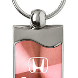 Honda Crosstour Rectangular Wave Key Chain Fob - Official Licensed