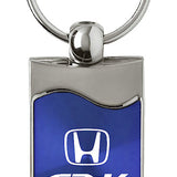 Honda CR-V Rectangular Wave Key Chain Fob - Official Licensed