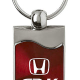Honda CR-V Rectangular Wave Key Chain Fob - Official Licensed