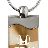 Honda CR-V Rectangular Wave Key Chain Fob - Official Licensed
