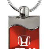 Honda CR-V Rectangular Wave Key Chain Fob - Official Licensed