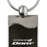 Dodge Dart Rectangular Wave Key Chain Fob - Official Licensed