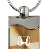 Honda Rectangular Wave Key Chain Fob - Official Licensed