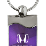 Honda Rectangular Wave Key Chain Fob - Official Licensed