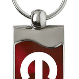 Mopar Rectangular Wave Key Chain Fob - Official Licensed