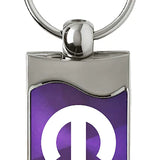 Mopar Rectangular Wave Key Chain Fob - Official Licensed