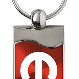 Mopar Rectangular Wave Key Chain Fob - Official Licensed