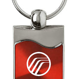 Mercury Rectangular Wave Key Chain Fob - Official Licensed