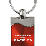 Chrysler Pacifica Rectangular Wave Key Chain Fob - Official Licensed