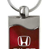 Honda Pilot Rectangular Wave Key Chain Fob - Official Licensed