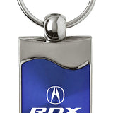 Acura RDX Rectangular Wave Key Chain Fob - Official Licensed