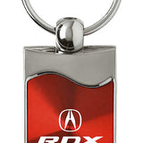 Acura RDX Rectangular Wave Key Chain Fob - Official Licensed