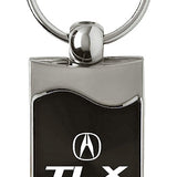 Acura TLX Rectangular Wave Key Chain Fob - Official Licensed