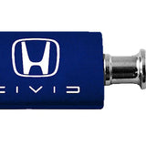 Honda Civic (Reverse C) Anodized Aluminum Valet Key Chain Fob - Official Licensed