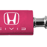 Honda Civic (Reverse C) Anodized Aluminum Valet Key Chain Fob - Official Licensed