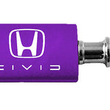 Honda Civic (Reverse C) Anodized Aluminum Valet Key Chain Fob - Official Licensed