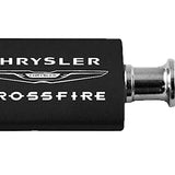 Chrysler Crossfire Anodized Aluminum Valet Key Chain Fob - Black - Official Licensed