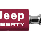 Jeep Liberty Anodized Aluminum Valet Key Chain Fob - Official Licensed
