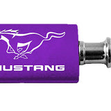 Ford Mustang Anodized Aluminum Valet Key Chain Fob - Official Licensed