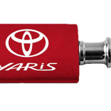 Toyota Yaris Anodized Aluminum Valet Key Chain Fob - Official Licensed