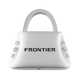 Nissan Frontier Jeweled Purse Key Chain Fob - Silver - Official Licensed