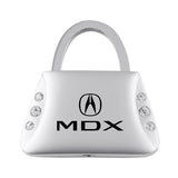 Acura MDX Jeweled Purse Key Chain Fob - Silver - Official Licensed