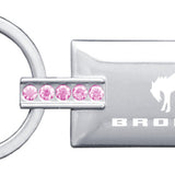 Ford Bronco 2020 Jeweled Rectangular Key Chain Fob - Official Licensed