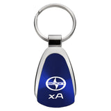 Scion xA Teardrop Key Chain Fob - Blue - Official Licensed