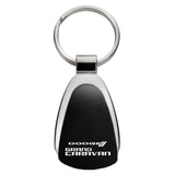 Grand Caravan Teardrop Key Chain Fob - Black - Official Licensed