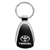 Tercel Teardrop Key Chain Fob - Black - Official Licensed