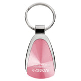 PT Cruiser Teardrop Key Chain Fob - Pink - Official Licensed