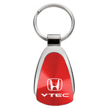VTEC Teardrop Key Chain Fob - Red - Official Licensed