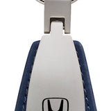 Honda Civic Leather Teardrop Key Chain Fob - Official Licensed