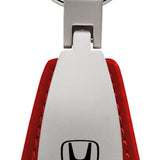 Honda Leather Teardrop Key Chain Fob - Official Licensed