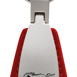 Ford Mustang Leather Teardrop Key Chain Fob - Official Licensed