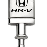 Honda HR-V Satin-Chrome Valet Key Chain Fob - Silver - Official Licensed