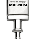 Dodge Magnum Satin-Chrome Valet Key Chain Fob - Silver - Official Licensed