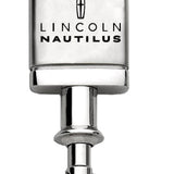 Lincoln Nautilus Satin-Chrome Valet Key Chain Fob - Silver - Official Licensed