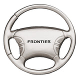 Nissan Frontier Steering Wheel Key Chain Fob - Silver - Official Licensed