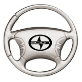 Scion Steering Wheel Key Chain Fob - Silver - Official Licensed