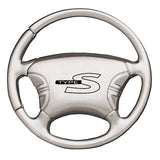 Acura Type-S Steering Wheel Key Chain Fob - Silver - Official Licensed