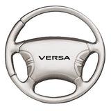 Nissan Versa Steering Wheel Key Chain Fob - Silver - Official Licensed