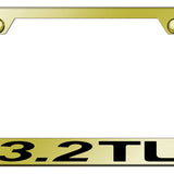Acura 3.2 TL Standard License Plate Frame - Laser Etched - Official Licensed