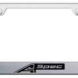 Acura A-Spec Standard License Plate Frame - Laser Etched - Official Licensed